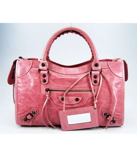 Balenciaga City Bag in Rosa Chiaro